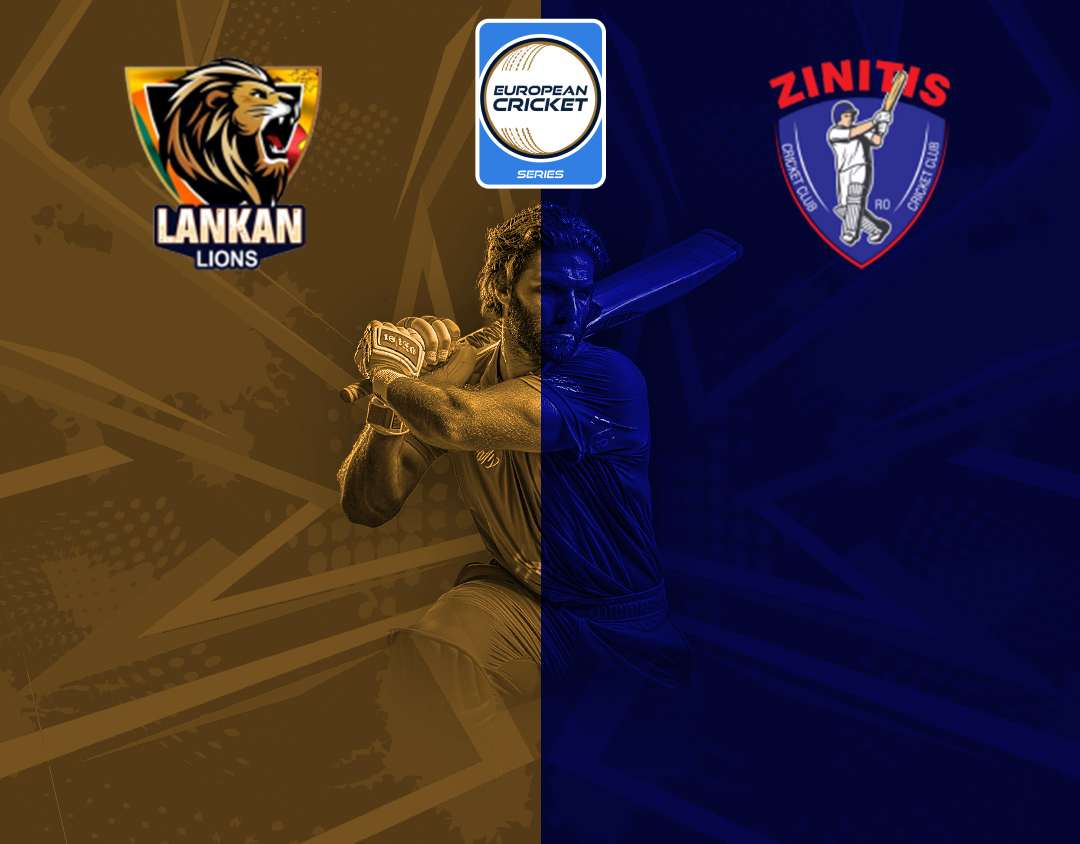 Lankan Lions Vs Zinitis Match Match Live Score Ecs Romania