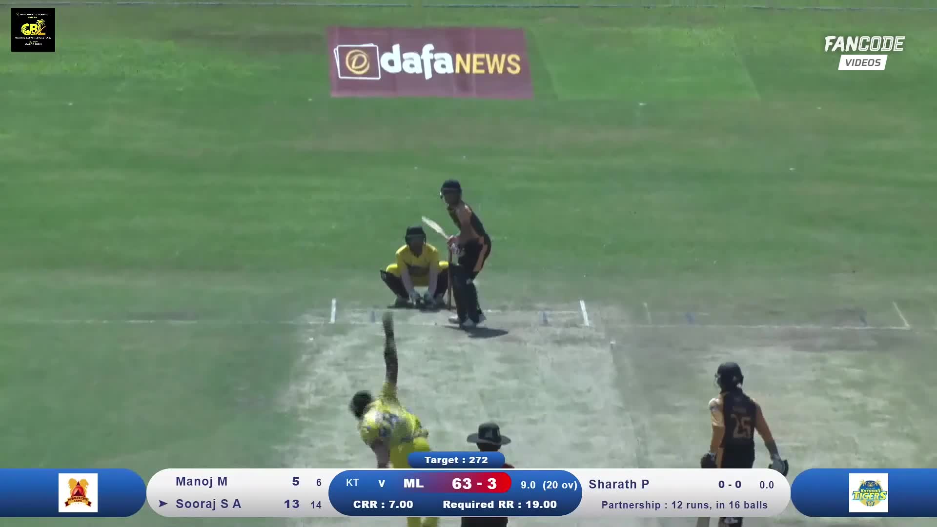 Sooraj S A's 65 off 34 | Match 4