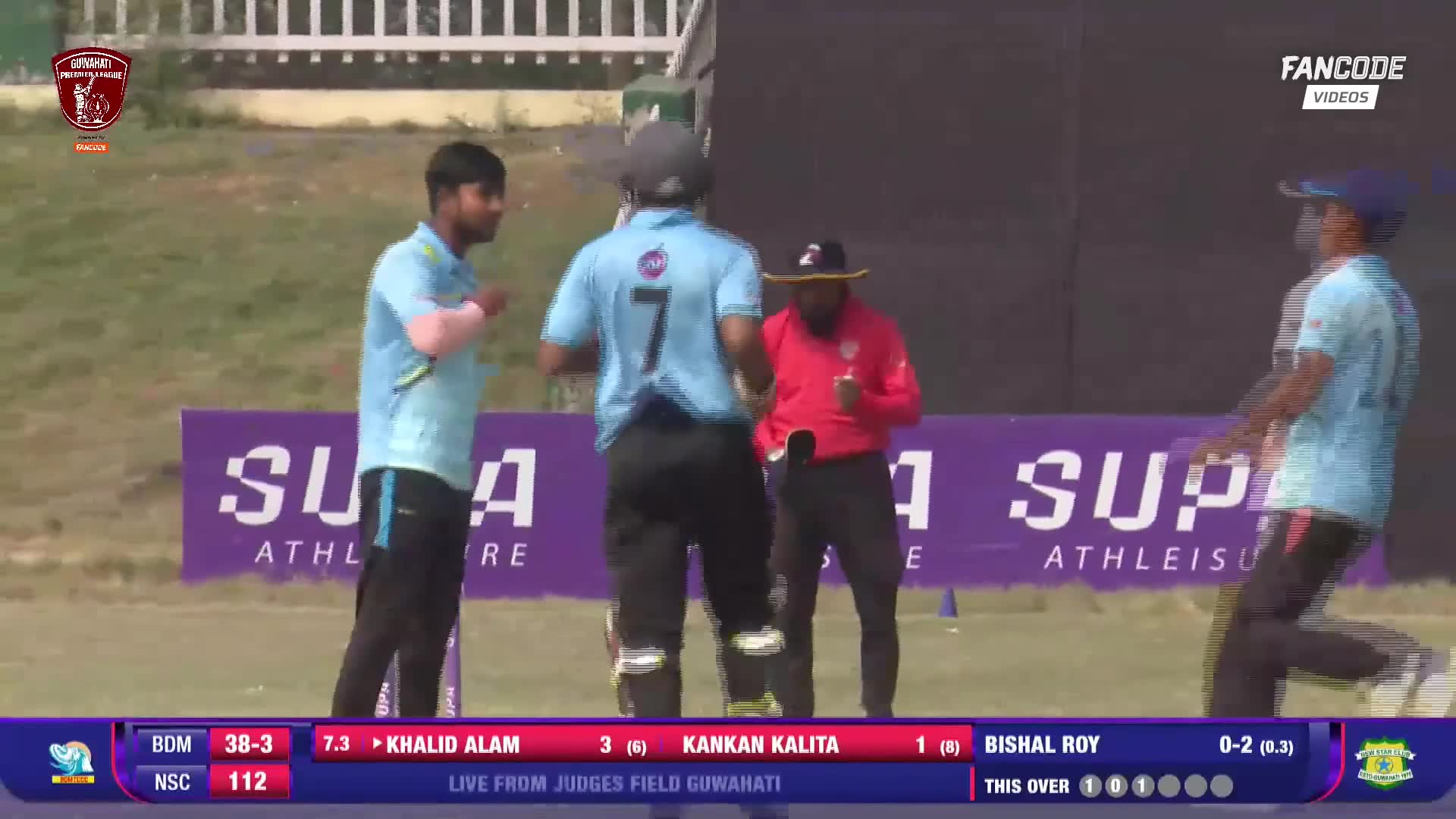 Bishal Roy's 4 for 22 | Super 8, M7