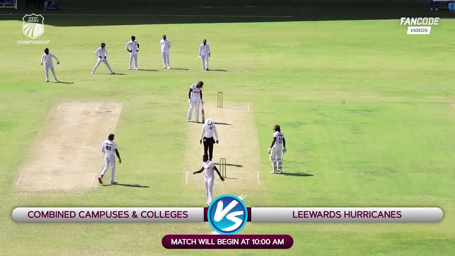 Leeward Islands Hurricanes post 365 on scoreboard | Match 19, Day 1