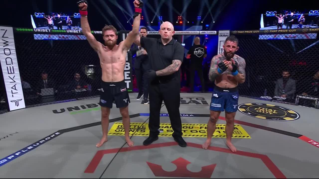 Matiss Zaharovs vs Brian Hyslop | Fight Highlights