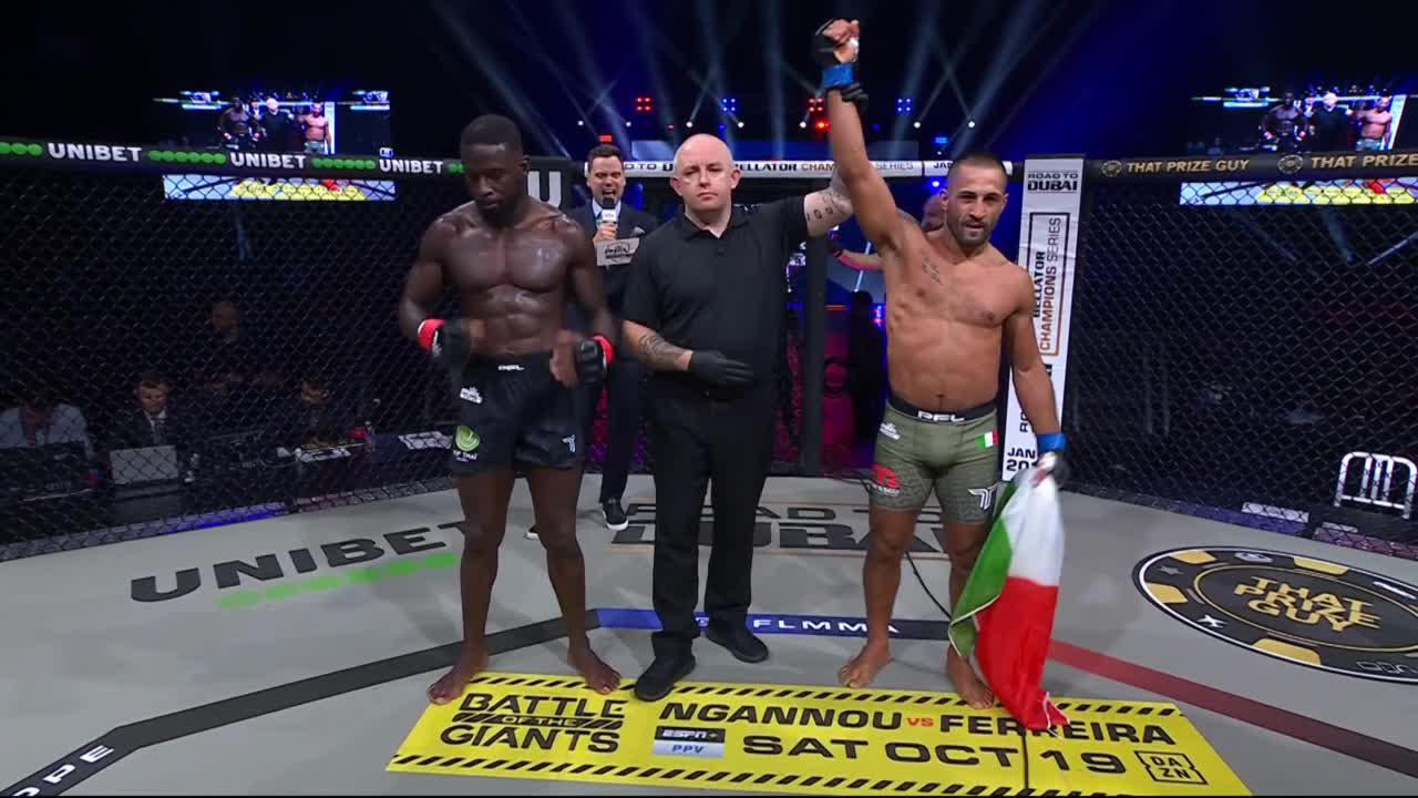 poster url for Ibrahima Mané vs Daniele Miceli | Fight Highlights