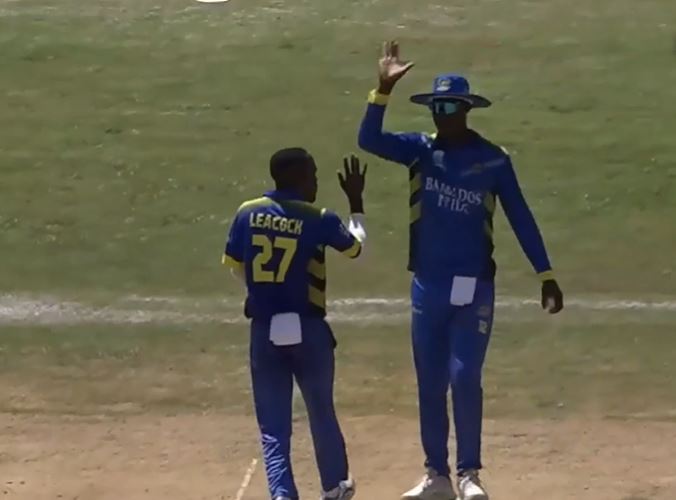 Barbados Pride vs Guyana Harpy Eagles: Javed Leacock's 3 for 43