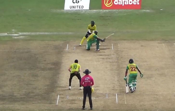 Jamaica Scorpions beat Windward Islands Volcanoes by 19 runs on DLS