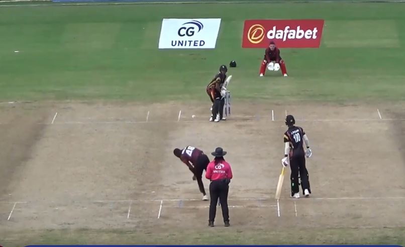 Trinidad & Tobago Red Force vs Guyana Harpy Eagles: Kemol Savory's 69* off 92