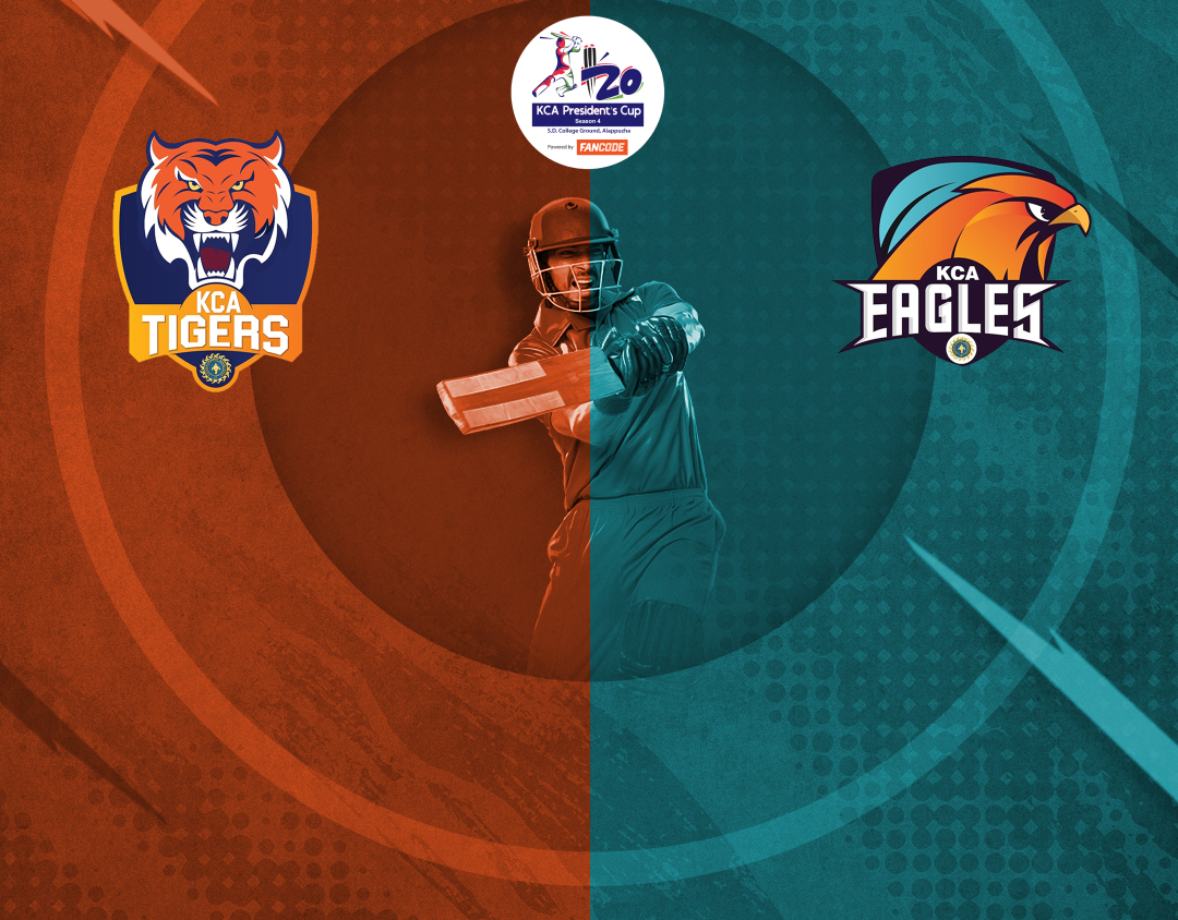 KCA Tigers vs KCA Eagles Match 10 Match Live Score: KCA Presidents Cup ...