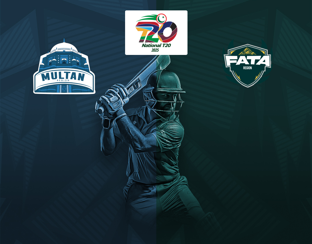 Match 26 of national t20 cup, 2025: multan vs federally administered tribal areas banner