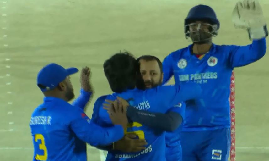 ACE KRM Panthers beat Strikers Afghan by 40 runs | Match 14