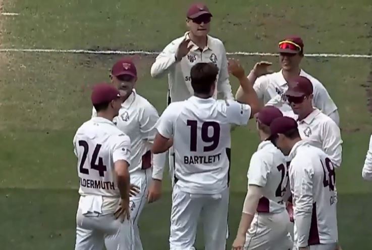 Match 17, Day 2: Queensland lead Victoria by 244 runs