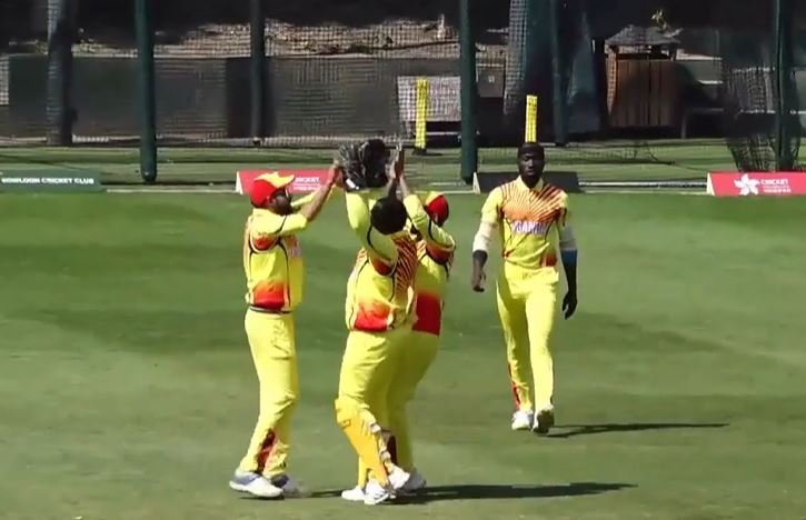 Uganda beat Singapore by 8 wickets | Match 22