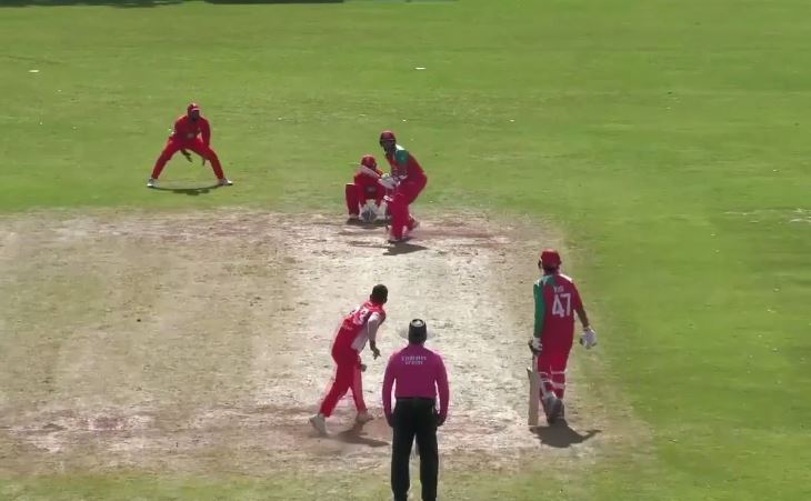 poster url for Oman vs Canada: Aqib Ilyas's 61 off 98