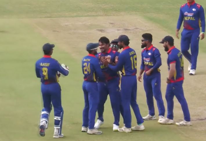 Nepal beat Scotland by 5 wickets 