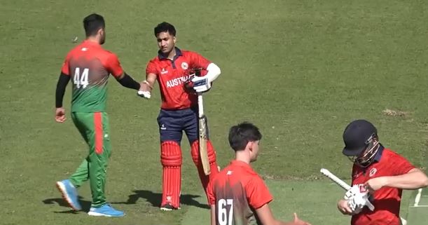 ECN Malta T20I Tri-Series M3: AUT vs HUN - Highlights