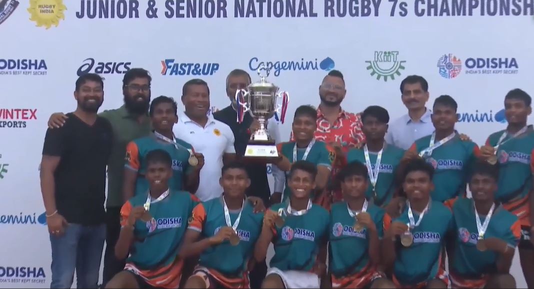 M66: Rajasthan 5-10 Odisha | Boys Junior National Rugby 7s 2024