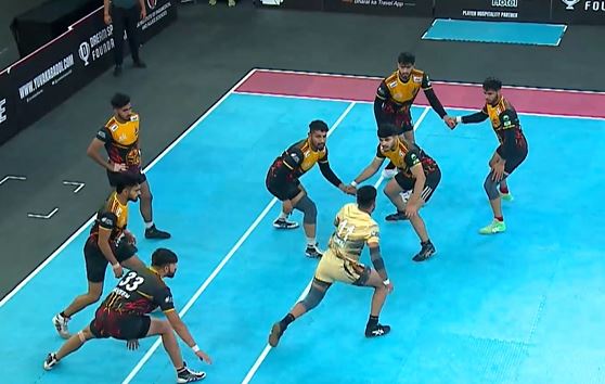 Sonipat Spartans 43-38 UP Falcons | Match 73