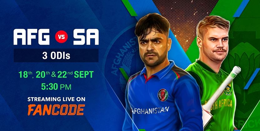 poster url for Afghanistan and South Africa tour of UAE 2024: Live on FanCode