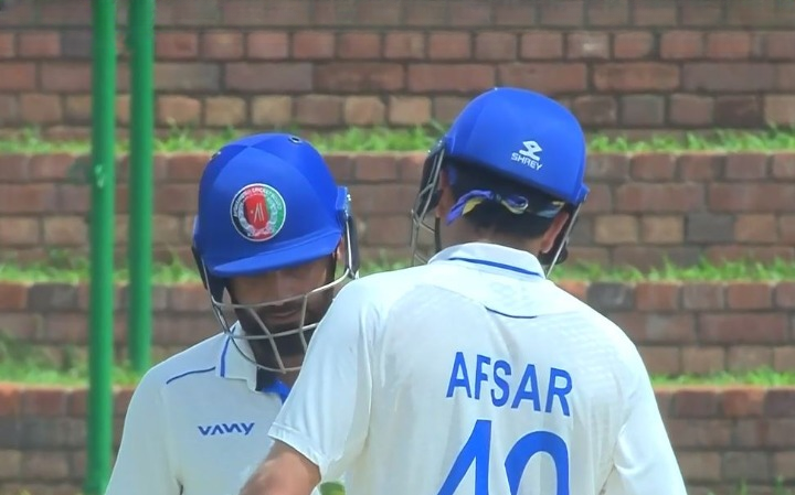 Afghanistan trail by 71 runs | 1st Test, Day 4