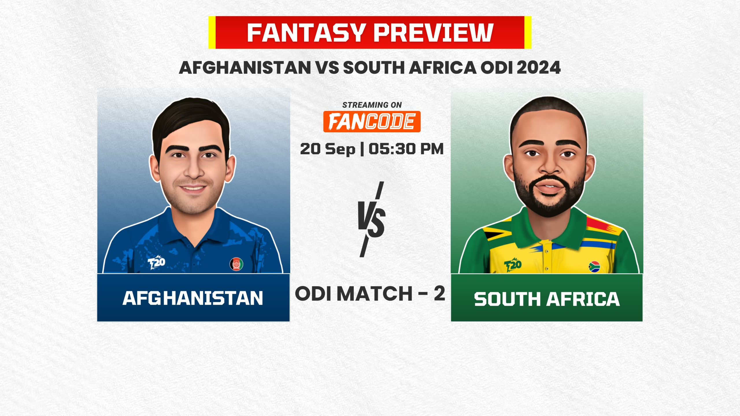 2nd ODI: Afghanistan vs South Africa | Fantasy Preview