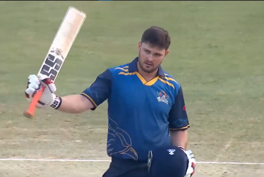 Fireworks galore! Andries Gous blasts his way to a historic century!