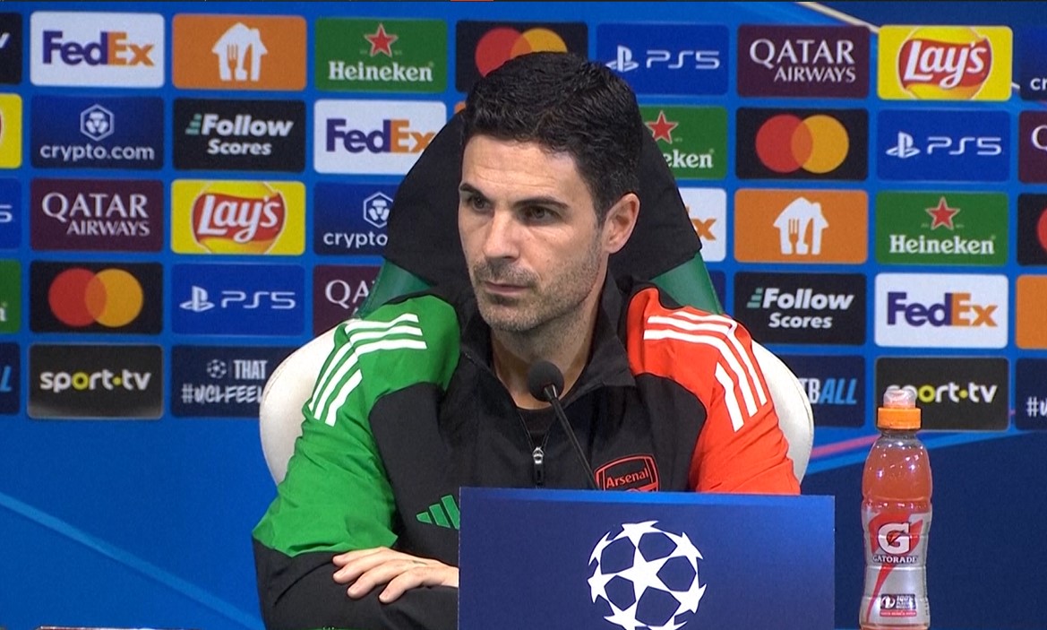 Arteta demands Arsenal to "be ruthless, be much more efficient" against Sporting in UCL clash