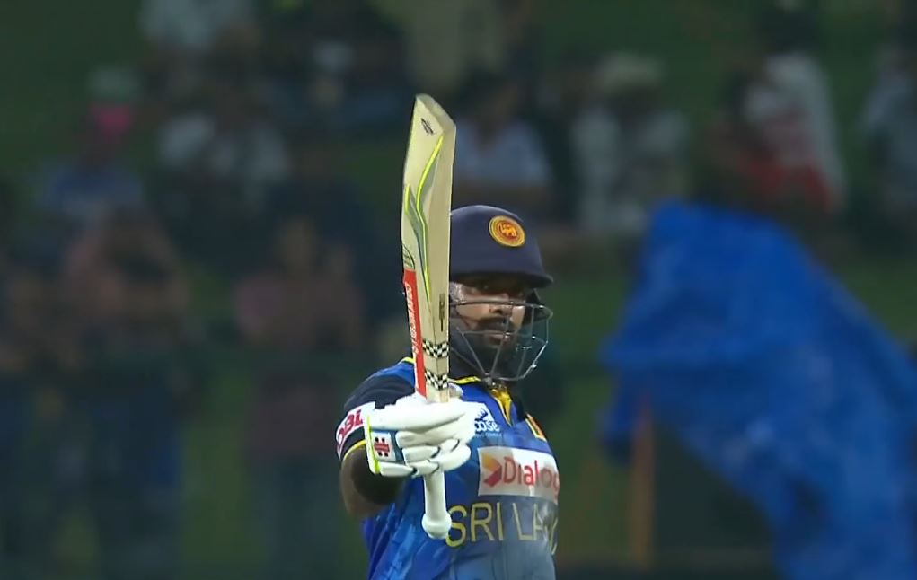 1st ODI: Charith Asalanka's 77 off 71