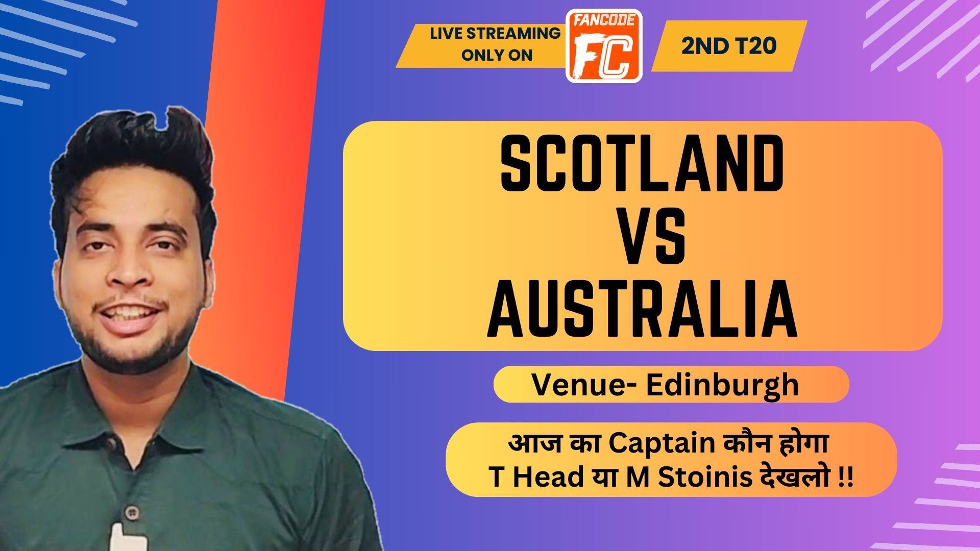 2nd T20I: Scotland vs Australia | Fantasy Preview