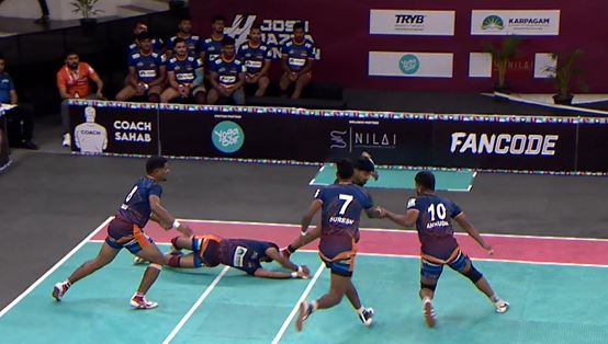 Anand Yadav's Kabaddi ka kamaal performance