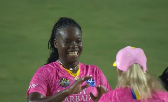 Barbados vs Guyana: Aaliyah Alleyne's 3 for 21