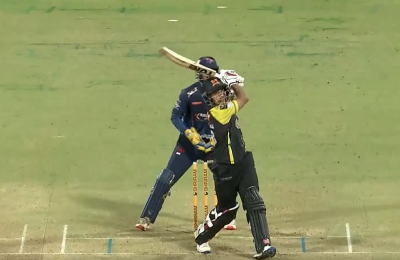 Kalyani Bengaluru Blasters vs Shivamogga Lions: Abhinav Manohar's 59* off 24