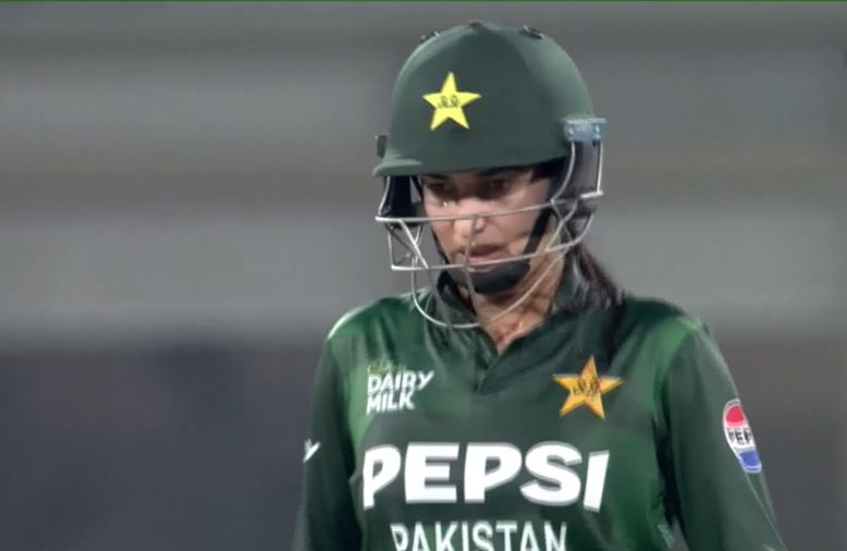 1st T20I: Aliya Riaz's 52* off 39