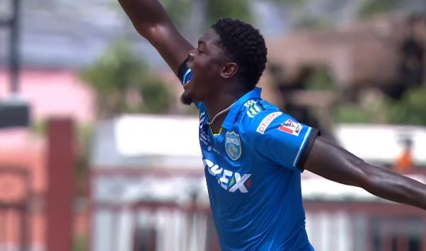 poster url for St Lucia vs Barbados: Alzarri Joseph's 4 for 22