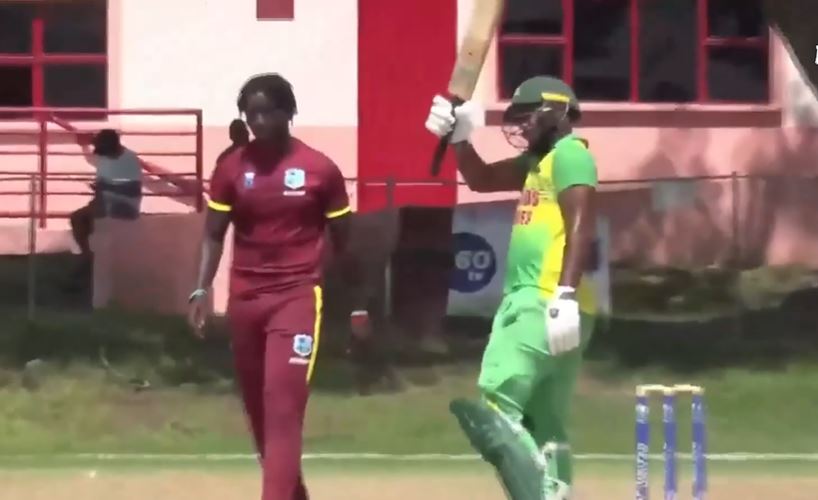 Windward Islands Volcanoes vs West Indies Academy: Sunil Ambris's 53* off 62