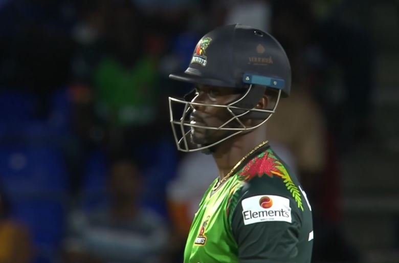 St Kitts and Nevis vs Guyana: Andre Fletcher's 81 off 33