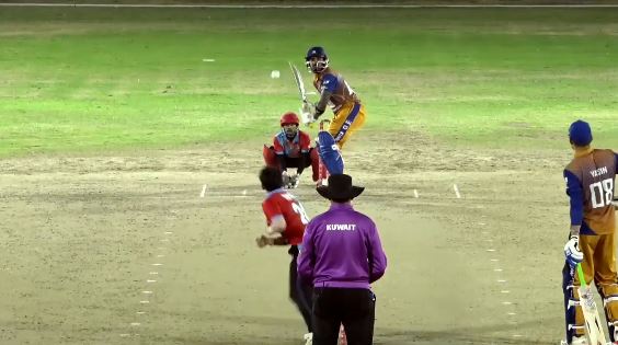 Kuwait Swedish vs Kuwait Emerging Stars: Asanka Silva's 52 off 29