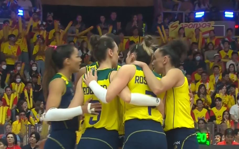 M98: Thailand 0-3 Brazil | Women’s VNL 2024