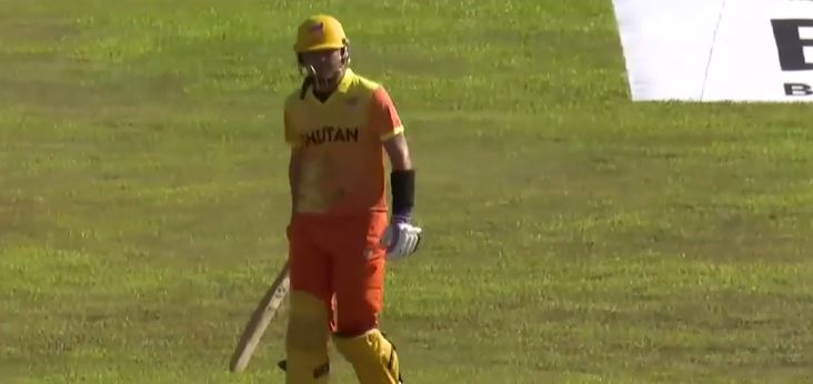 Bhutan vs Indonesia: Ranjung Dorji's 57 off 41