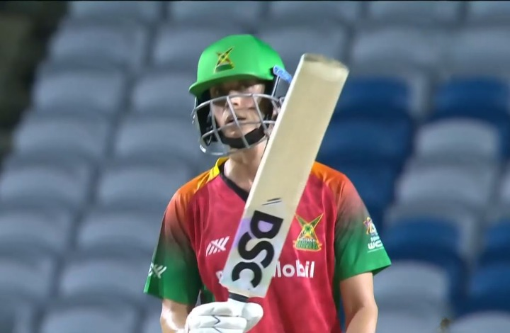 Guyana vs Trinbago: Erin Burns's 61 off 50