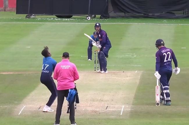 poster url for Scotland vs Namibia: Richie Berrington's 89 off 81