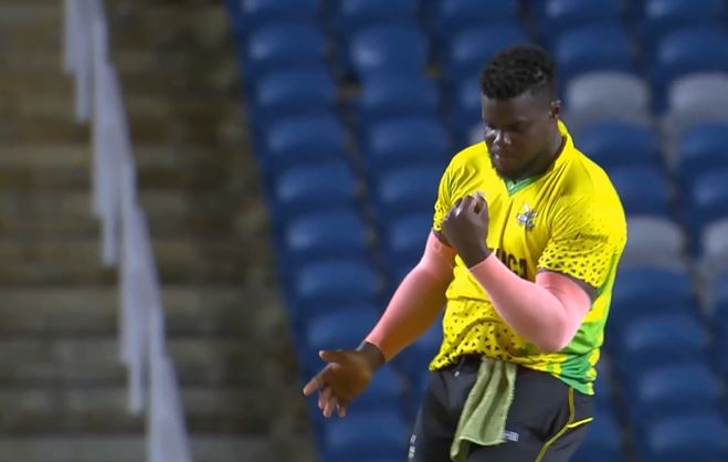 Jamaica Scorpions beat Leeward Islands Hurricanes by 82 runs on DLS method