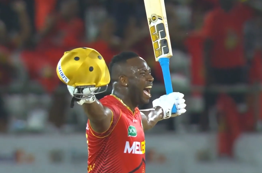 poster url for Match 19: Trinbago beat Guyana by 5 wickets 