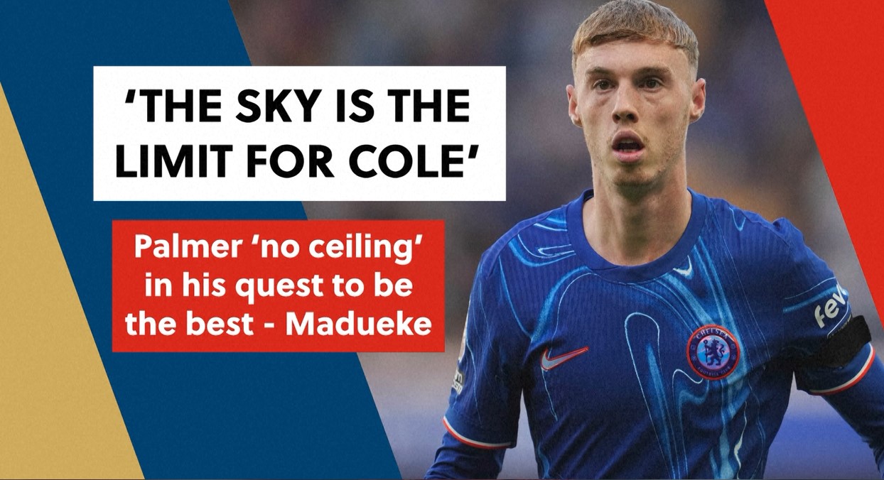 The sky's the limit for him (Cole Palmer): Noni Madueke, England forward