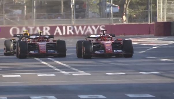 DRAMATIC END! Sainz and Perez collide