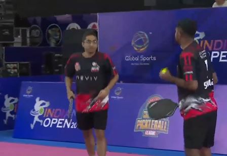 Match 3: Delhi Snipers 21-18 Mumbai Chhatrapati Warriors | Men's doubles