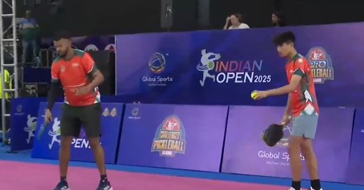 Match 4: Delhi Snipers 18-21 Mumbai Chhatrapati Warriors | Men's doubles 