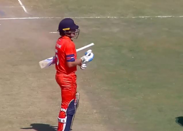 Oman vs Netherlands: Bas De Leede's 51 off 89