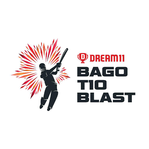 Dream11 bago t10 blast, 3rd edition, 2025 logo