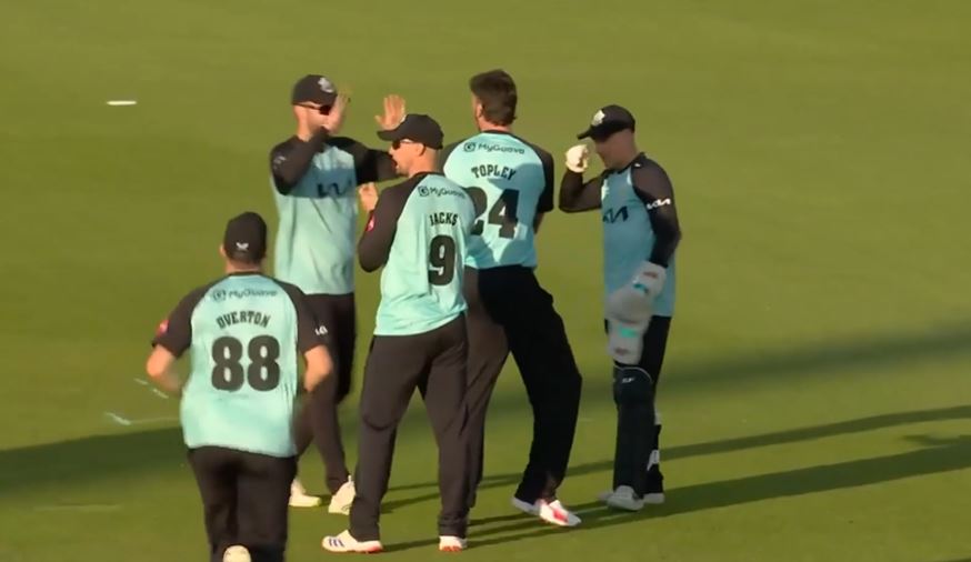 1st Quarter Final: Surrey beat Durham by 5 wickets 