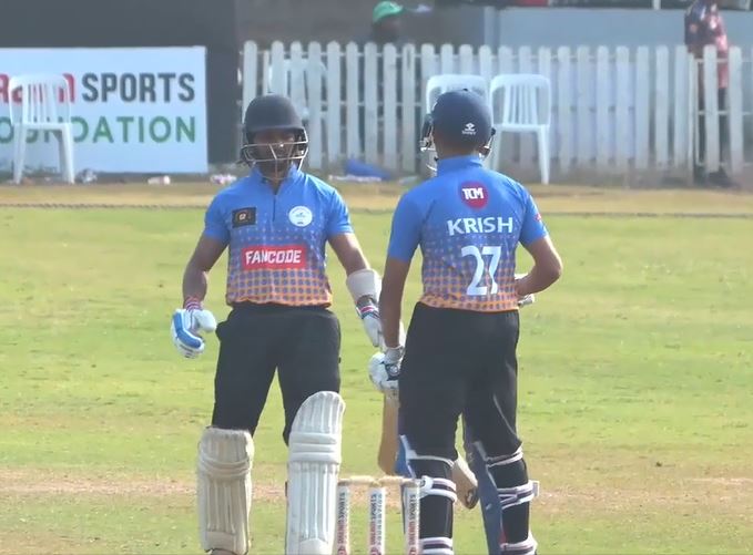 Match 8: Recreation Club beat Solapur Stars XI by 8 wickets