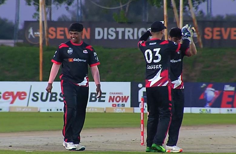 Sharjah beat Abu Dhabi by 5 wickets 