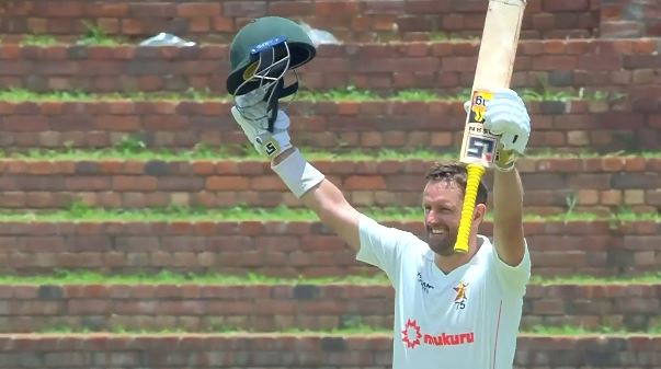 Craig Ervine's 104 off 176 | 1st Test, Day 2